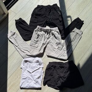 GIRLS BUNDLE FOR 17- Cargo Joggers, Shirt, and Shorts